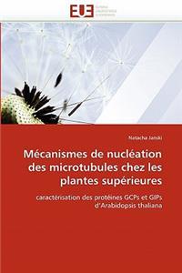 Mécanismes de nucléation des microtubules chez les plantes supérieures