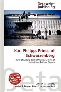 Karl Philipp, Prince of Schwarzenberg