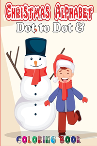 Christmas Alphabet Dot to Dot & Coloring book