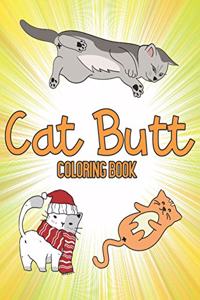 Cat Butt Coloring Book