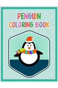 Penguin Coloring Book