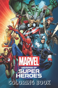 Marvel Universe of Super Heroes Coloring Book