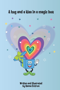 A hug and a kiss in a magic box