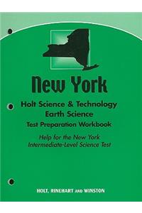 New York Holt Science & Technology Earth Science Test Preparation Workbook