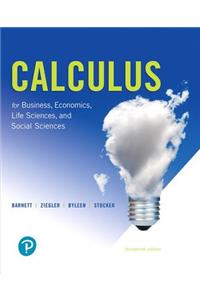 Calculus for Business, Economics, Life Sciences, and Social Sciences