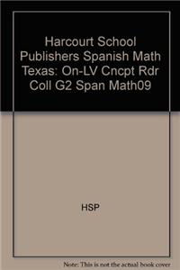 Harcourt School Publishers Spanish Math Texas