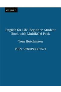 English for Life: Beginner: Student's Book with MultiROM Pack