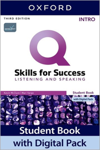 Q3e Introduction Listening and Speaking Students Book with Digital Pack