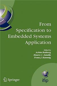 From Specification to Embedded Systems Application