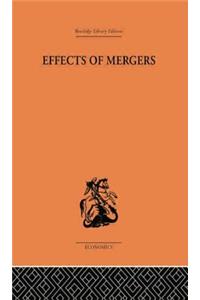 Effects of Mergers