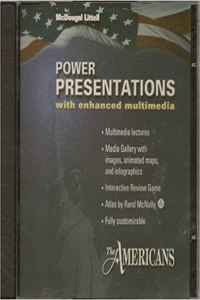 McDougal Littell the Americans: Power Presentations CD-ROM Grades 9-12
