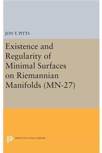 Existence and Regularity of Minimal Surfaces on Riemannian Manifolds