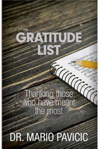 The Gratitude List
