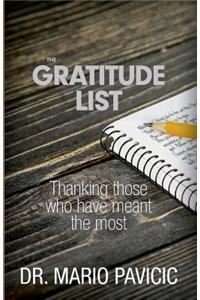 Gratitude List