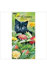 Cats in the Country 2018 Vertical Calendar (Deluxe Vertical Wall)