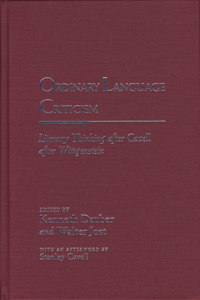 Ordinary Language Criticism