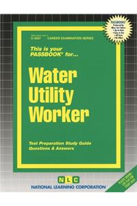 Water Utility Worker