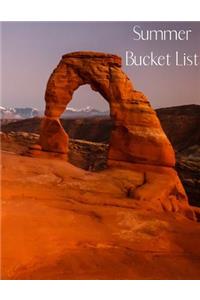 Summer Bucket List