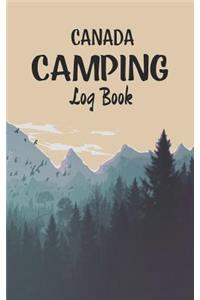 Canada Camping log book