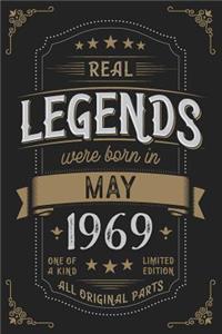 Real Legendes were born in May 1969