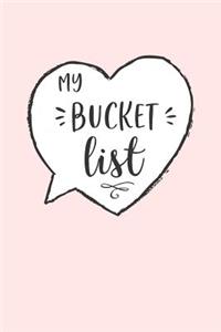 My Bucket List
