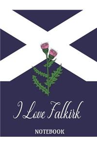 I Love Falkirk - Notebook