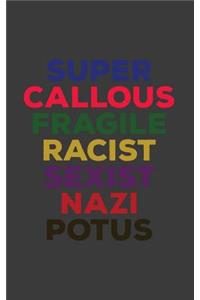 Super Callous Fragile Racist Sexist Nazi Potus