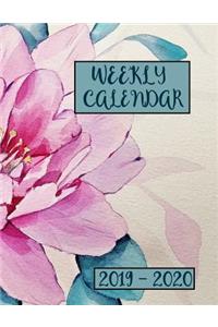 Weekly Calendar 2019 - 2020