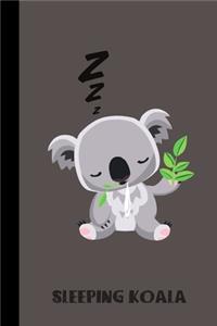 Sleeping Koala
