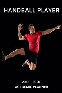 Handball Player 2019 - 2020 Academic Planner