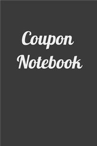Coupon Notebook
