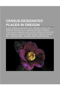 Census-Designated Places in Oregon