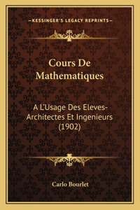 Cours De Mathematiques