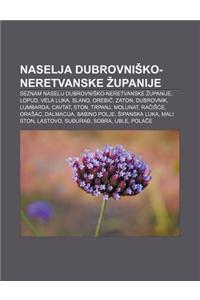 Naselja Dubrovni Ko-Neretvanske Upanije