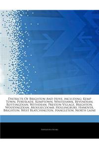Articles on Districts of Brighton and Hove, Including: Kemp Town, Portslade, Kemptown, Whitehawk, Bevendean, Rottingdean, Withdean, Preston Village, B