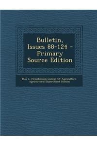 Bulletin, Issues 88-124