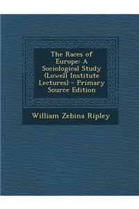 The Races of Europe