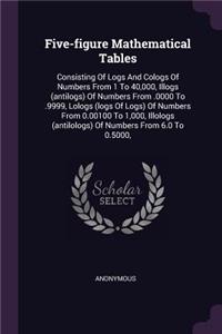 Five-figure Mathematical Tables
