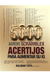 5000 Amor Scramblex Acertijos Para Aumentar Su IQ