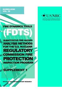 Fire Dynamics Tools (FDT) Quantitative Fire Hazard Analysis Methods for the U.S. Nuclear Regulatory Commission Fire Protection Inspection Program