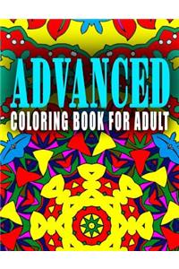 ADVANCED COLORING BOOK FOR ADULT - Vol.6