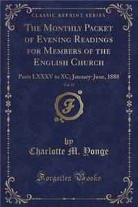 The Monthly Packet of Evening Readings for Members of the English Church, Vol. 15