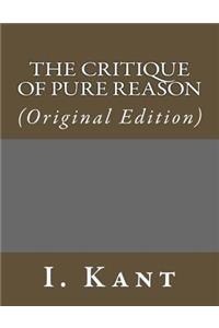 The Critique of Pure Reason