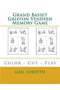 Grand Basset Griffon Vendeen Memory Game