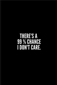 There's a 99 Per Cent Chance I Don't Care