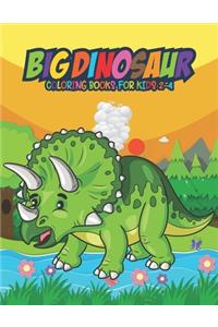 Big Dinosaur Coloring Books for Kids 2-4