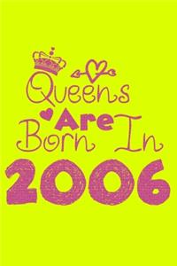 Queens Are Born In 2006 Notebook