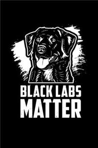 Labrador Notizbuch Black Labs Matter