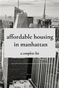 affordable housing in manhattan