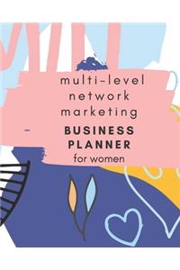 Multi-Level Network Marketing Business Planner for Women